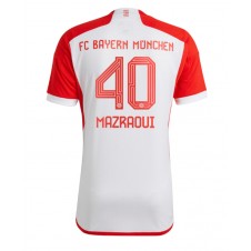 Bayern Munich Noussair Mazraoui #40 Hemmatröja 2023-24 Korta ärmar